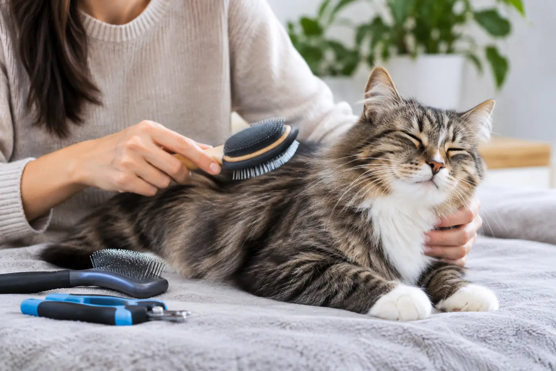 How to Groom a Cat Gently Without a Fight