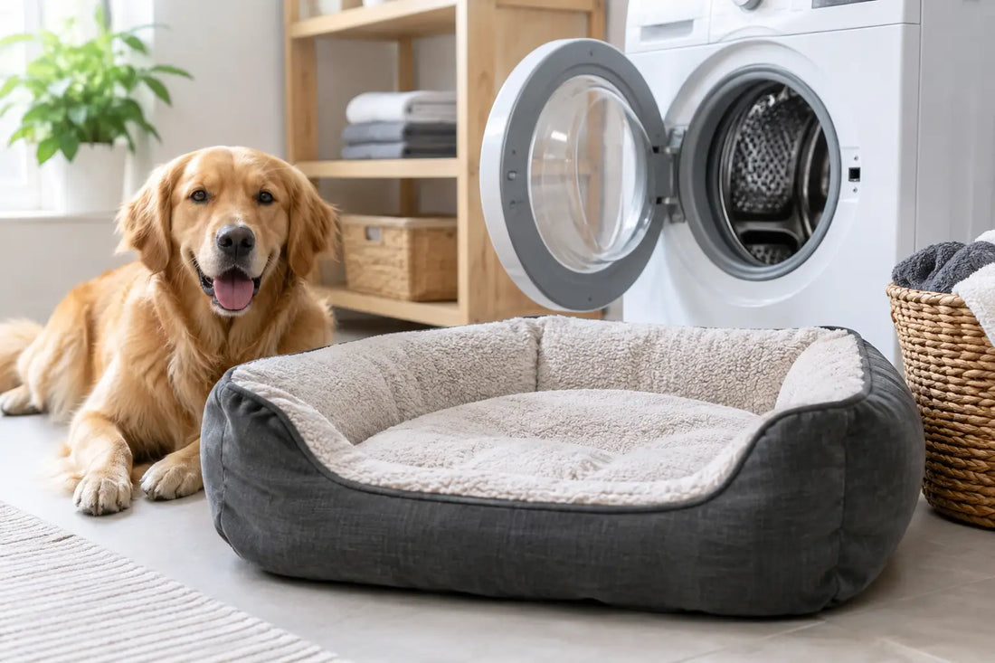 How to Wash a Dog Bed Without Ruining It