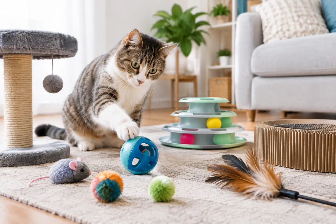 10 Best Cat Toys for Apartments That Save Space