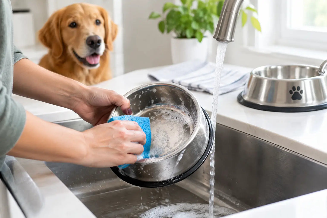 How to Clean Pet Food Bowls the Right Way
