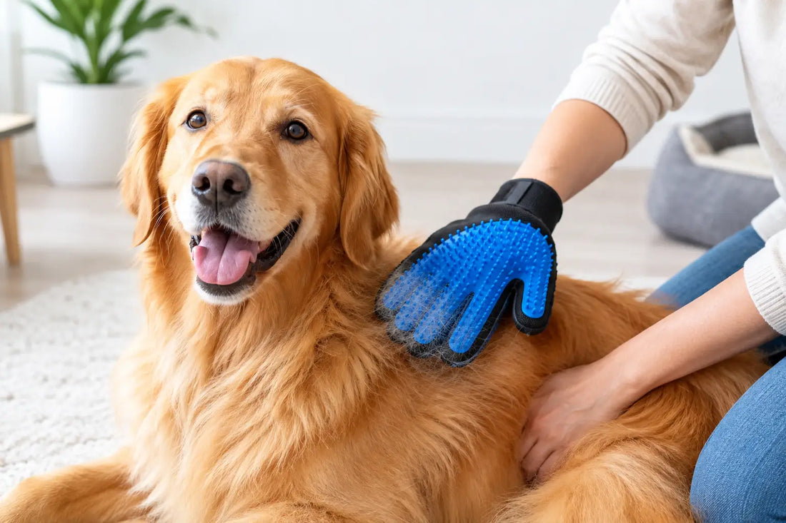 Dog Grooming Gloves for Easier At-Home Care