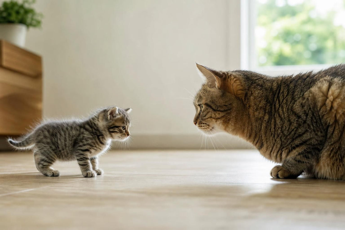 How to Introduce a Kitten to an Older Cat
