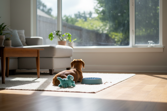 How to Keep a Dog Busy While You're at Work