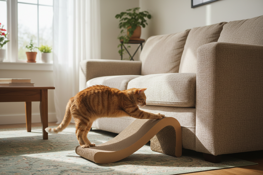 How to Stop a Cat From Scratching Furniture